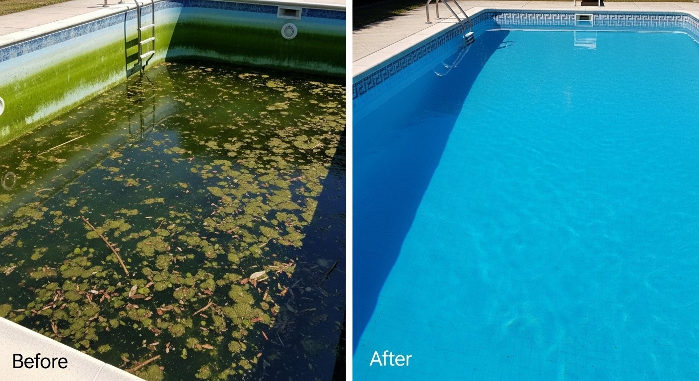 Cloudy Pool Water That Won’t Clear photo 1