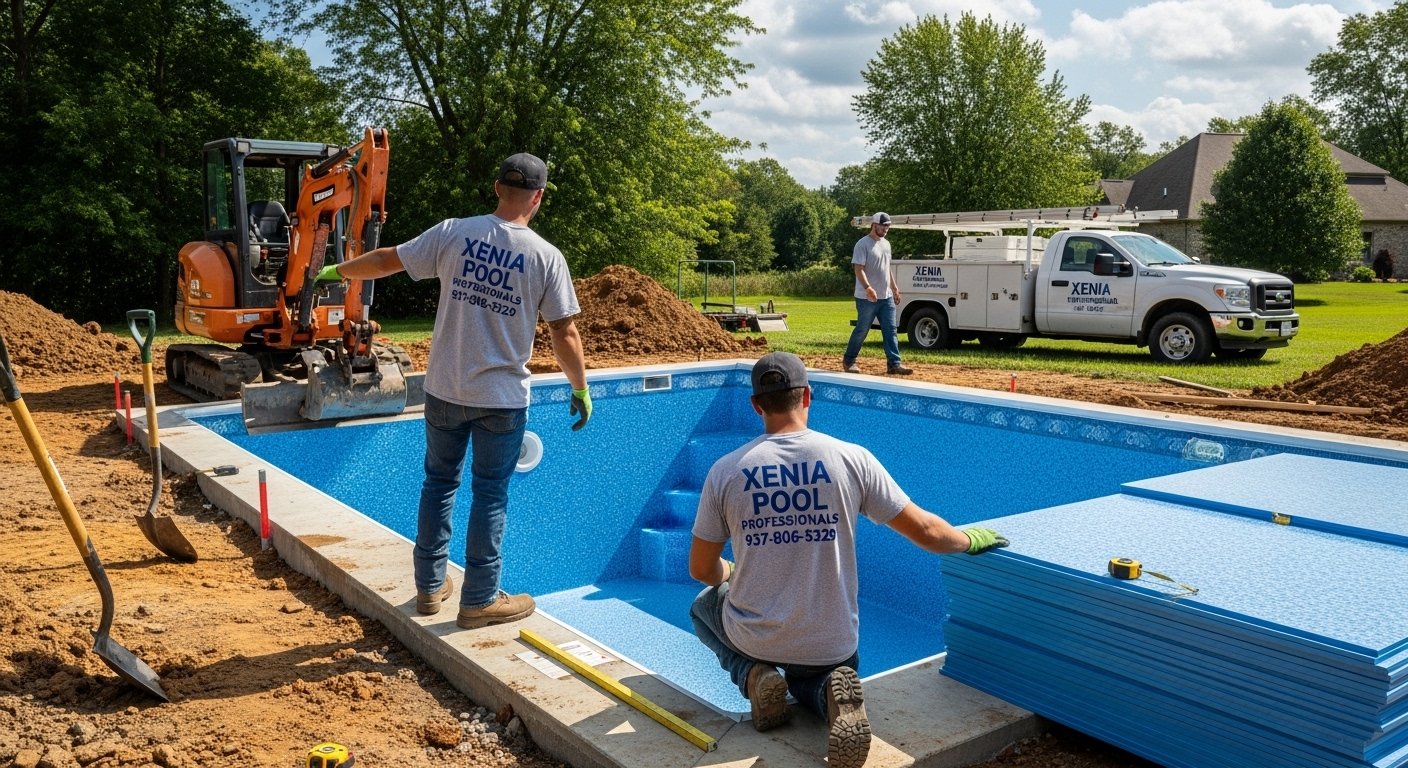 Above-Ground Pool Installation photo 1