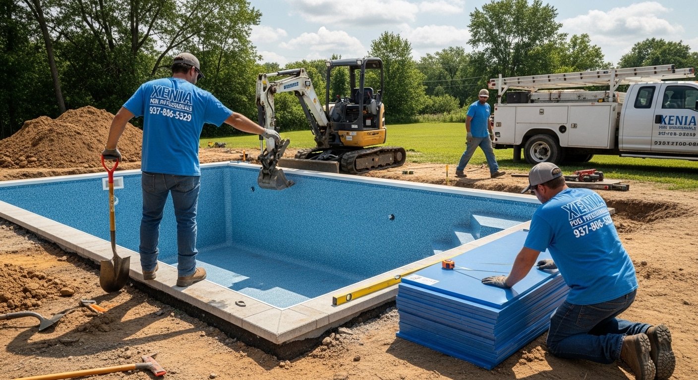 Above-Ground Pool Installation photo 2